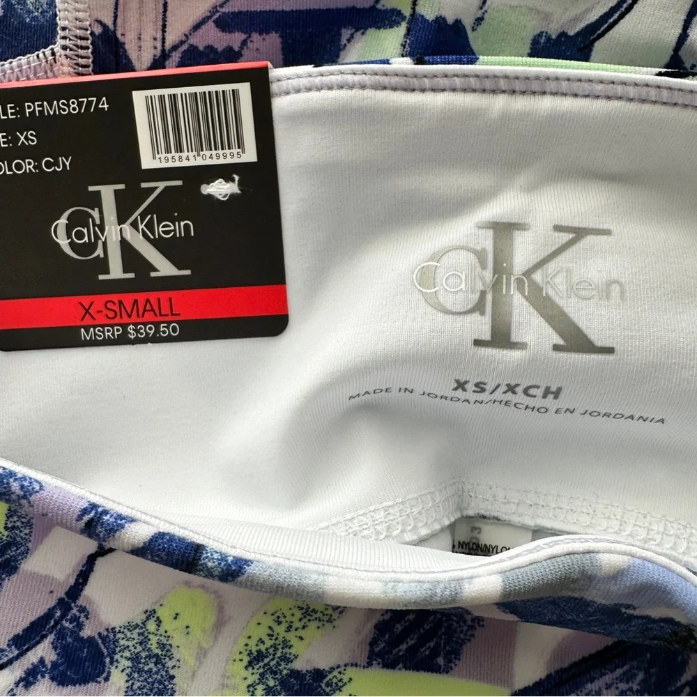 Calvin Klein Multicolor Activewear Bike Shorts Size XS - Picture 7 of 9